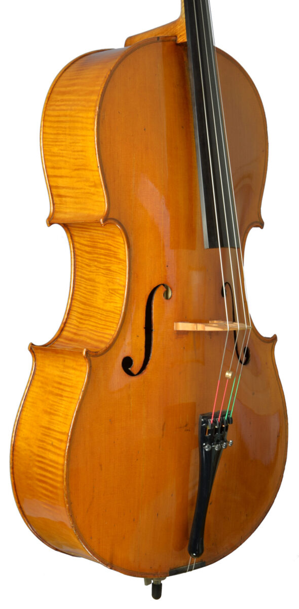 Cello "Gläsel", Vorderansicht