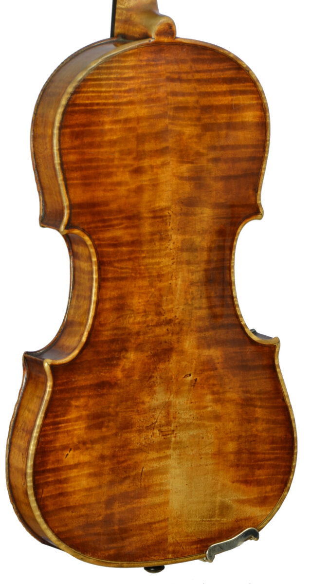 alte Geige, Rückansicht